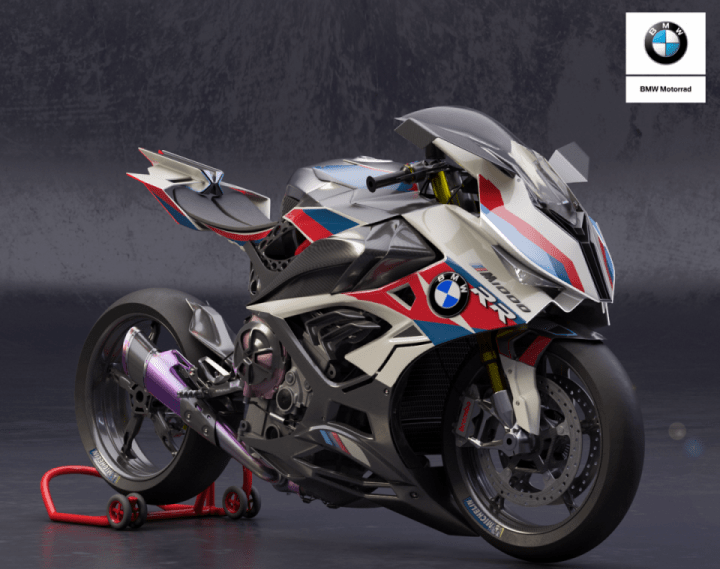 Bmw M1000rr With Electric Supercharged 21 Concept Bike