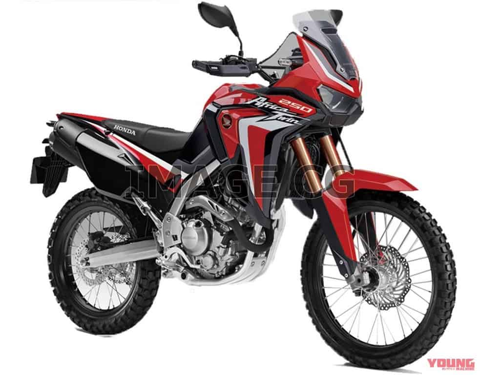 Honda Africa Twin 250cc Model Is Under Development